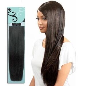 Bobbi Boss Indi Remi Premium Virgin Human Hair 16'' Natural Yaky Color 1